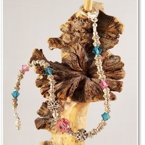 Sterling Silver and Swarovski Bracelet